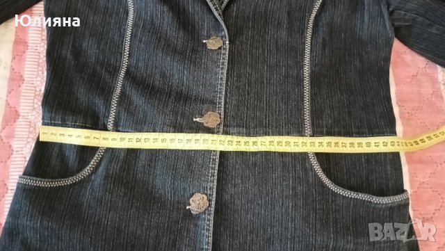 Дънково сако, снимка 2 - Сака - 42469446