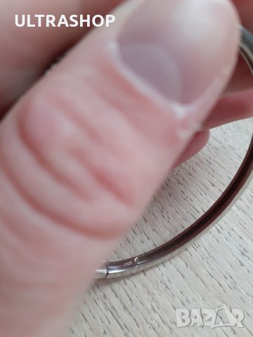 НОВА Уникална сребърна гривна 16.6грама, снимка 15 - Гривни - 27314100