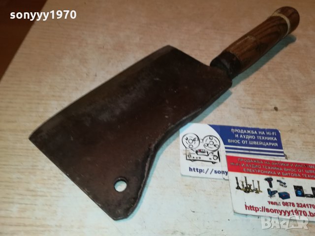 антика-САТЪР ОТ ФРАНЦИЯ С ДЪРВЕНА ДРЪЖКА 1212211947, снимка 3 - Антикварни и старинни предмети - 35117450