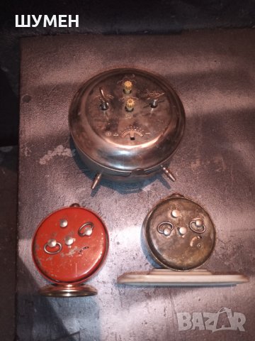 Стари Ретро Руски Часовници Будилници, снимка 4 - Колекции - 36620054