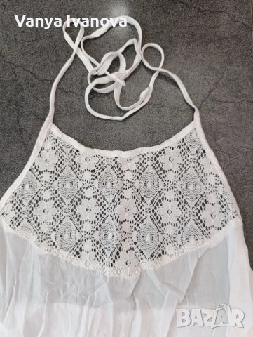 Yamamay бяла плажна рокля, снимка 5 - Рокли - 50747516