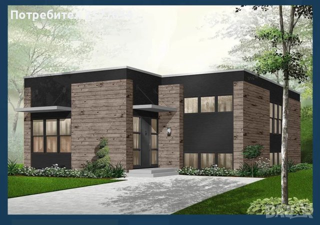 Сглобяеми Преместваеми Модулни Преносими Жилищни Мобилни -150м2 