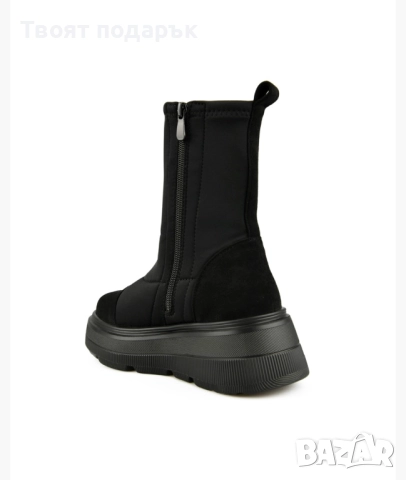 Боти неопрен стреч на платформа, снимка 3 - Дамски боти - 52378094