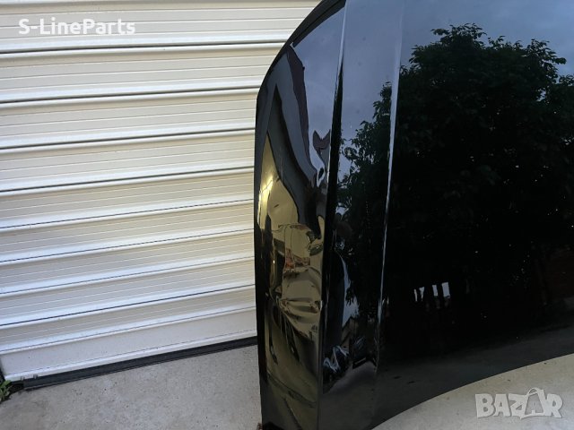 Оригинален преден капак ЧЕРЕН със забележки Audi A4 S4 B9.5 Facelift Ауди С4 Б9.5 Фейслифт , снимка 2 - Части - 42683463