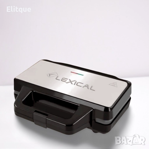 Електрическа скара за сандвичи Lexical LSM-2519, 1000W, 4 отделения, снимка 4 - Други - 52866095