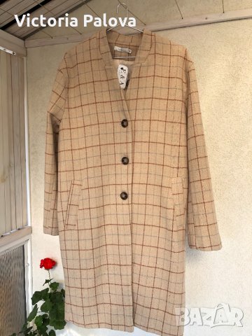 Леко модерно палто “кокон”, снимка 3 - Палта, манта - 30568617