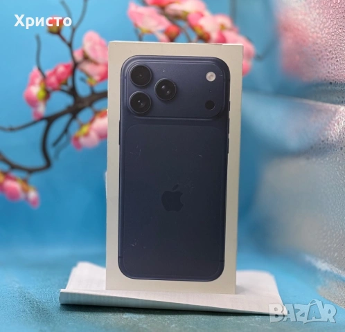 НОВ!!! Apple iPhone 17 Pro MAX, 256GB, 5G, Deep Blue  , снимка 3 - Apple iPhone - 53882989