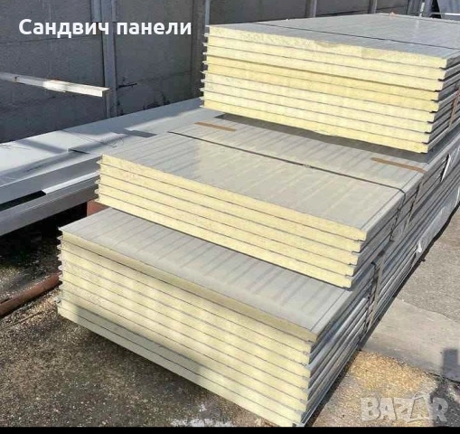 Термопанели за стена и покрив 40мм дебелина , снимка 2 - Облицовки - 54050607
