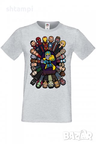 Мъжка тениска Avengers End Game,Филм,Игра,superhero,Изненада,Подарък,Повод,, снимка 10 - Тениски - 37719802