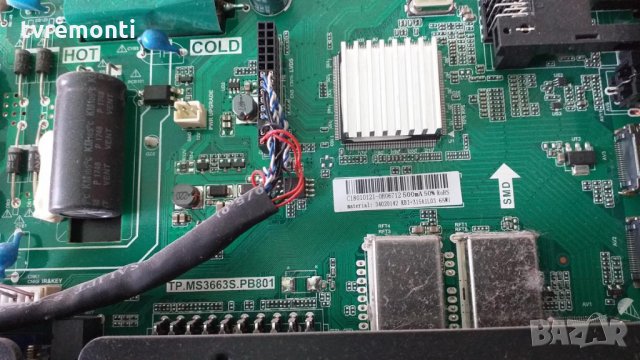 Основна платка , TP.MS3663S.PB801, снимка 2 - Части и Платки - 29365284