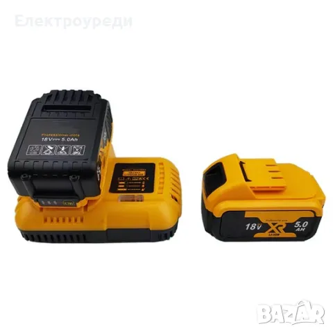 Немски акумулаторен ударен винтоверт / 18V, 5Ah /, снимка 4 - Винтоверти - 47621183