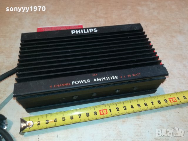 PHILIPS-JAPAN CAR AMPLIFIER 2409211627, снимка 4 - Аксесоари и консумативи - 34241693