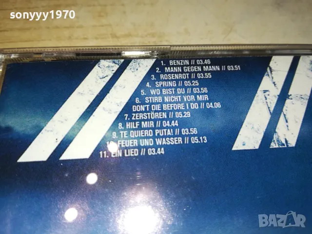 RAMMSTEIN CD-ИДЕАЛЕН ДИСК КАТО НОВ 2912240902, снимка 11 - CD дискове - 48486080