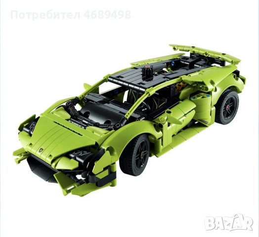 LEGO Technic Lamborghini Huracán Tecnica 42161 – конструктор суперкола – официален LEGO Technic моде, снимка 4 - Конструктори - 53169950