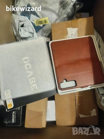 Кожен калъф за Samsung Galaxy S24, удароустойчив магнитен, с безжично зареждане кафяв, 6.1 инча НОВ, снимка 3 - Калъфи, кейсове - 52697981