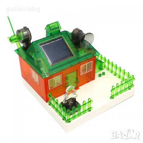 SOLAR CONCEPT HOUSE - Електрическа соларна играчка къща, снимка 2 - Електрически играчки - 35119279