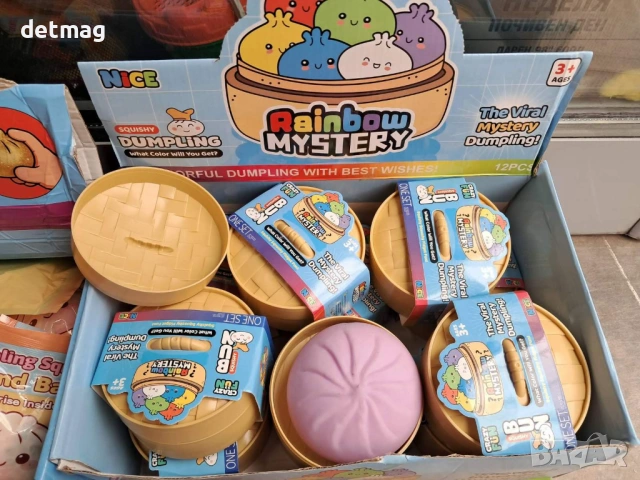 Мистериозни Squishy Dumpling  /Мек китайски хляб дъмплинг магазин DARENLAND, снимка 2 - Кукли - 54330375