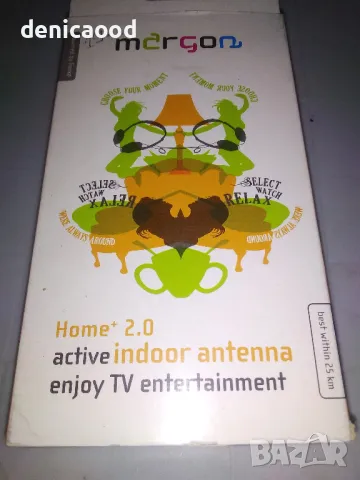 Активна вътрешна DVB-T антена. Margon Home 2.0 DVB-T, снимка 2 - Приемници и антени - 48968305