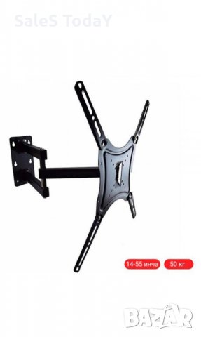 Метална стойка 14''- 55'', 50кг. - 25лв. Универсална стойка за LCD TV HDL, снимка 2 - Стойки, 3D очила, аксесоари - 29516258