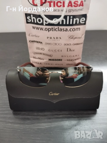 Cartier оригинални очила-Спешно!!! , снимка 2 - Слънчеви и диоптрични очила - 52773968