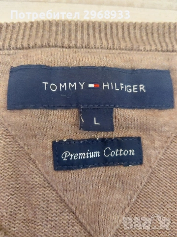 Мъжки Пуловер Tommy Hilfiger, снимка 3 - Пуловери - 54038106
