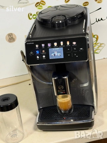 Кафемашина кафе автомат Saeco GranAroma с гаранция, снимка 7 - Кафемашини - 53080799