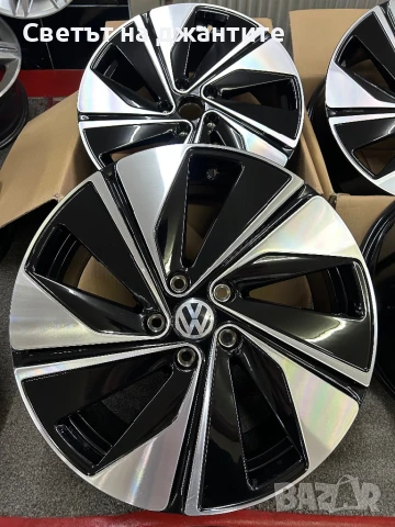 Джанти 18 Цола VW Tiguan Touaran Caddy Passat T-ROC Skoda Karoq Octavia Super B Audi Q2 Q3 A3 Нови, снимка 3 - Гуми и джанти - 51013671
