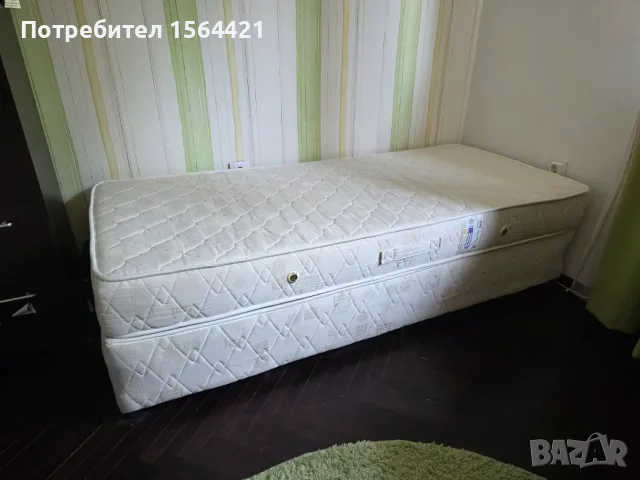 Основа на легло с матрак, 82/200 см