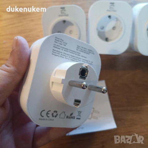 4 бр. WiFi смарт контакт с измерване на консумацията – 16A, снимка 10 - Друга електроника - 53121693