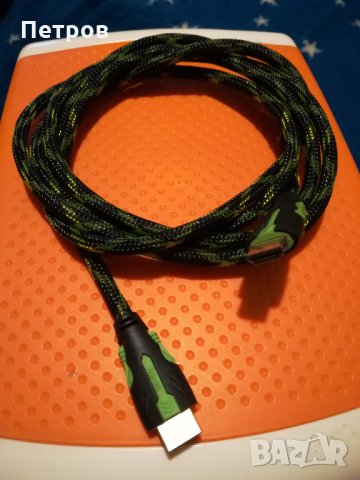 Чисто нов 2 метра дълъг hdmi - hdmi 1080 4K кабел, снимка 2 - Кабели и адаптери - 35362659