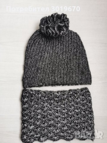 Шапка и шал, снимка 2 - Шапки - 34306377