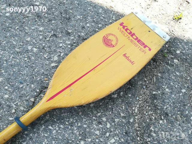 KOBER-ДЪРВЕНО ГРЕБЛO ЗА КАЯК ОТ ДВЕ ЧАСТИ-ВНОС SWISS 0706251844, снимка 18 - Водни спортове - 50585587