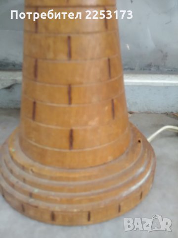 Нощна декоративна дървена лампа, снимка 4 - Декорация за дома - 29869509
