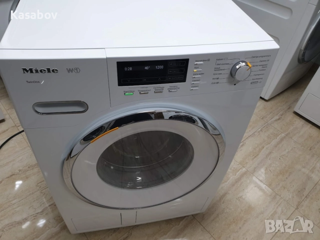 Miele W1 TwinDos Пералня Миеле 12м Гаранция, снимка 13 - Перални - 52809379