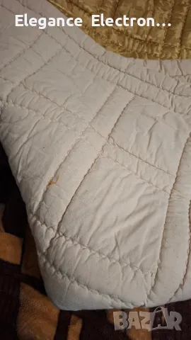 Юрган от Памук 195/155. Жълт, снимка 5 - Олекотени завивки и одеяла - 48325469