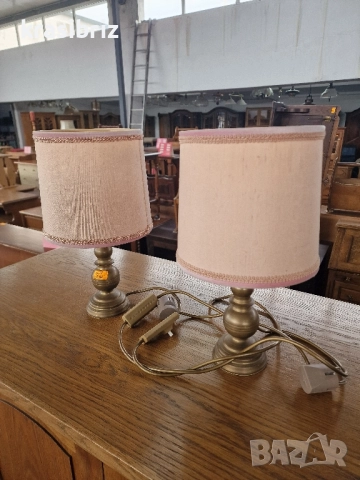 К-т Нощни Лампи-Месинг-2 бр. -внос от Германия! , снимка 2 - Настолни лампи - 52464244
