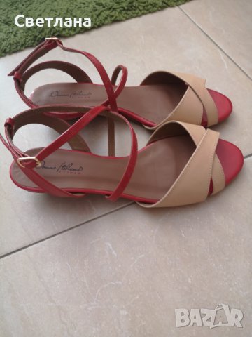 Сандали от естествена кожа на donna italiana, снимка 3 - Сандали - 36693016