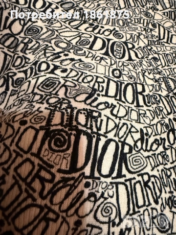 Дамска блуза DIOR страхотна материя за сезона , снимка 4 - Блузи с дълъг ръкав и пуловери - 52589672