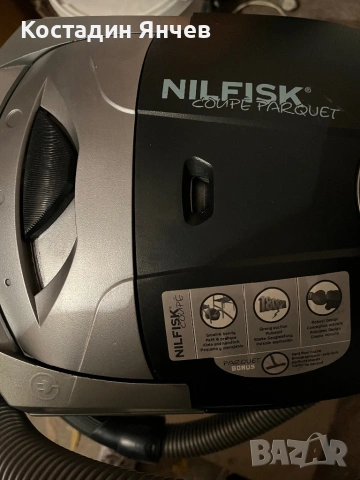 Samsung прахосмукачка с контейнер,Nilfisk датска с торбичка, снимка 8 - Прахосмукачки - 52887109