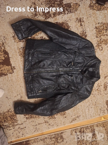 Дамско яке Jipsy Естествена кожа М, снимка 2 - Елеци - 52174619