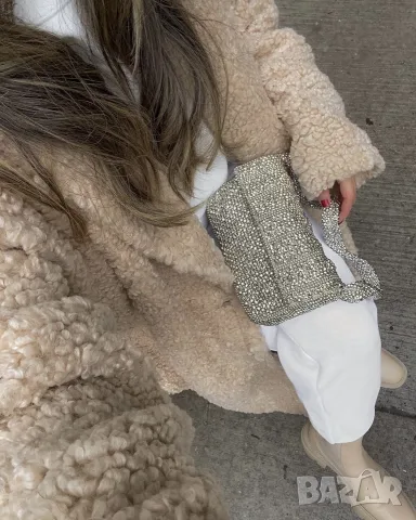 Ново палто teddy bear ХС, снимка 3 - Палта, манта - 56531068