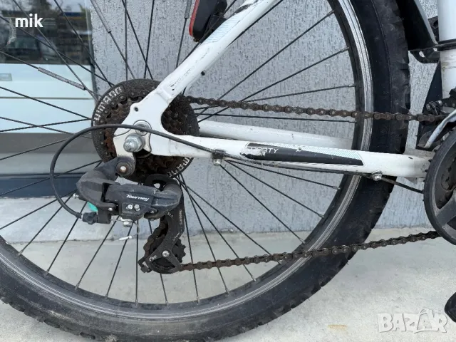 Бяло колело 26 цола  със скорости, снимка 7 - Велосипеди - 49809175