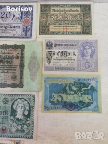 Немски банкноти от 1908г-1923г 