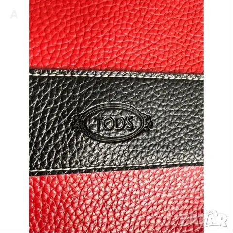 Дамска чанта естествена кожа Tod’s, снимка 3 - Чанти - 47858266