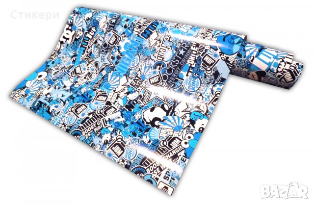 Стикер BOMB 150х50см JDM руло СВЕТЛОСИН