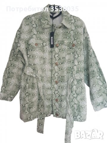 Дамско дънково яке, ново с етикет, снимка 4 - Якета - 40206510