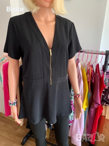 Michael Kors черна туника размер М, снимка 4 - Туники - 40816352