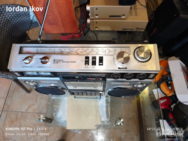 Hitachi Trk-8155, снимка 4 - Радиокасетофони, транзистори - 54159939