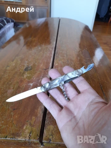 Стар джобен нож,ножче,ножка #125, снимка 4 - Други ценни предмети - 51253549
