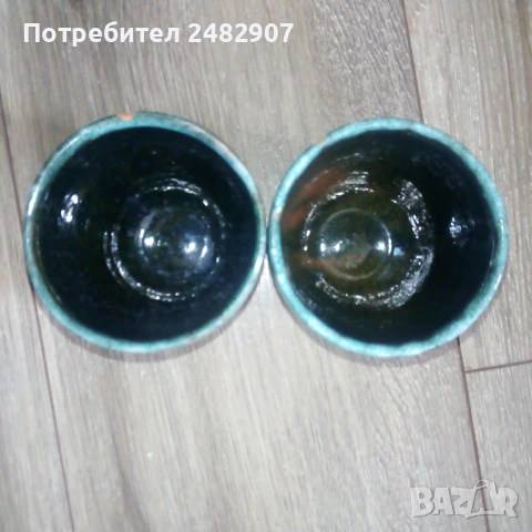 Комплект ретро чаши - 2 броя, снимка 9 - Чаши - 50915282